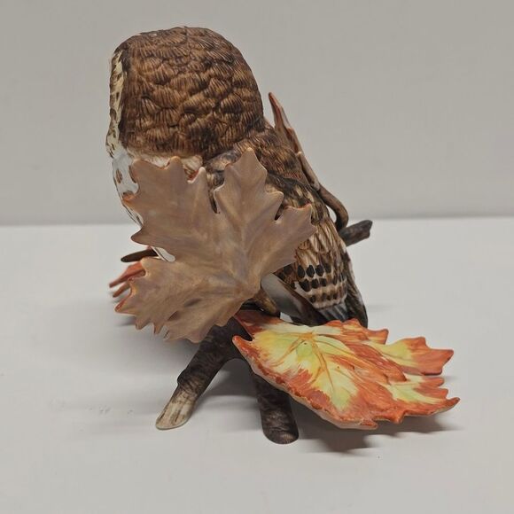 Lenox "Saw Whet Owl" Vintage Porcelain Figurine - Picture 5 of 8